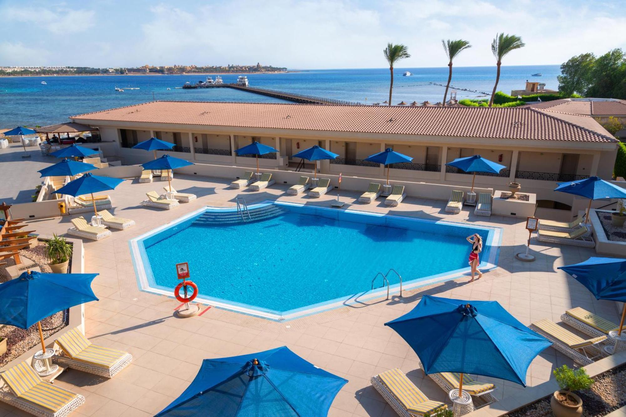 Cleopatra Luxury Beach Resort Makadi Bay - Adults Only Hurghada Bagian luar foto